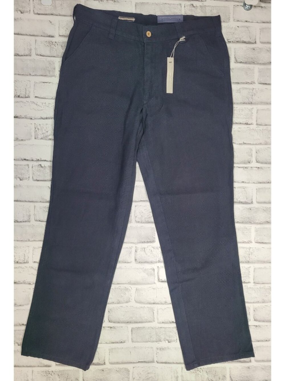 NWT Southern Marsh Navy Ranch Canvas Pants Business Casual 32x32 READ